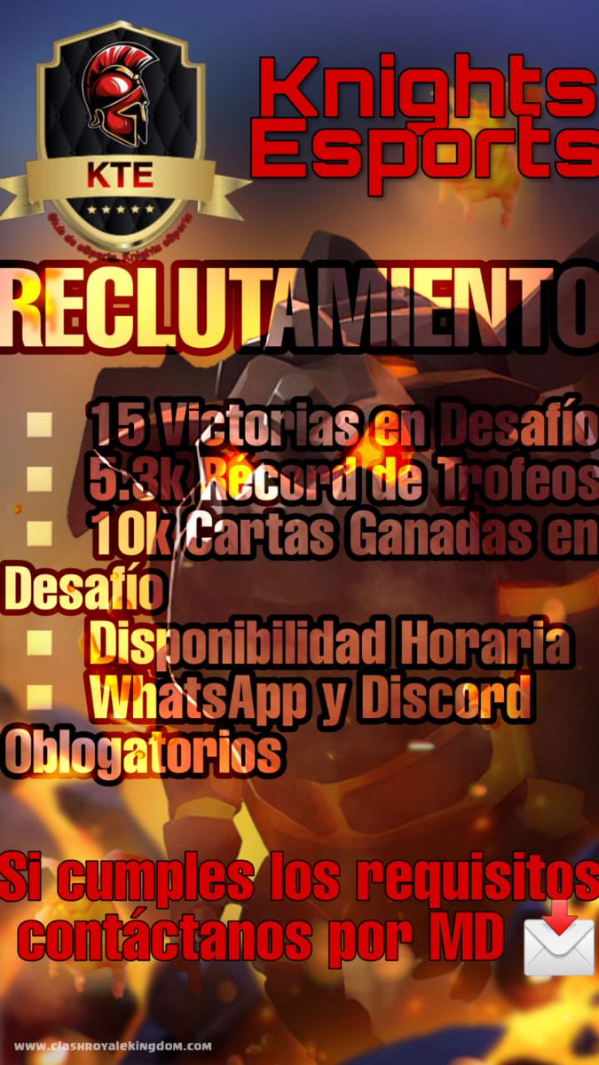 Buscas equipo competitivo (no clan) que tenga entrenamientos y ligas pues solo ocupas mandar mensaje directo y cumplir los requisitos te esperamos:)Rt <a href="/Promotions_MDL/">Mᴀ́ϙᴜɪɴᴀ ᴅᴇ Lᴇᴄʜᴇ💦👅</a>  <a href="/PromotionsXo/">Promotions RT'S Xo</a> @eSports_PromoCR <a href="/RTweetCR/">RTweetCR</a> <a href="/RT_apoyo/">CR apoyando a la comunidad</a> @GAMES_RT7 @RTS_Agency <a href="/AyudaJugador/">Ayuda Jugador</a> @iTzBrokenn <a href="/EdocanSVF/">EDOCAN 🇻🇪</a>
