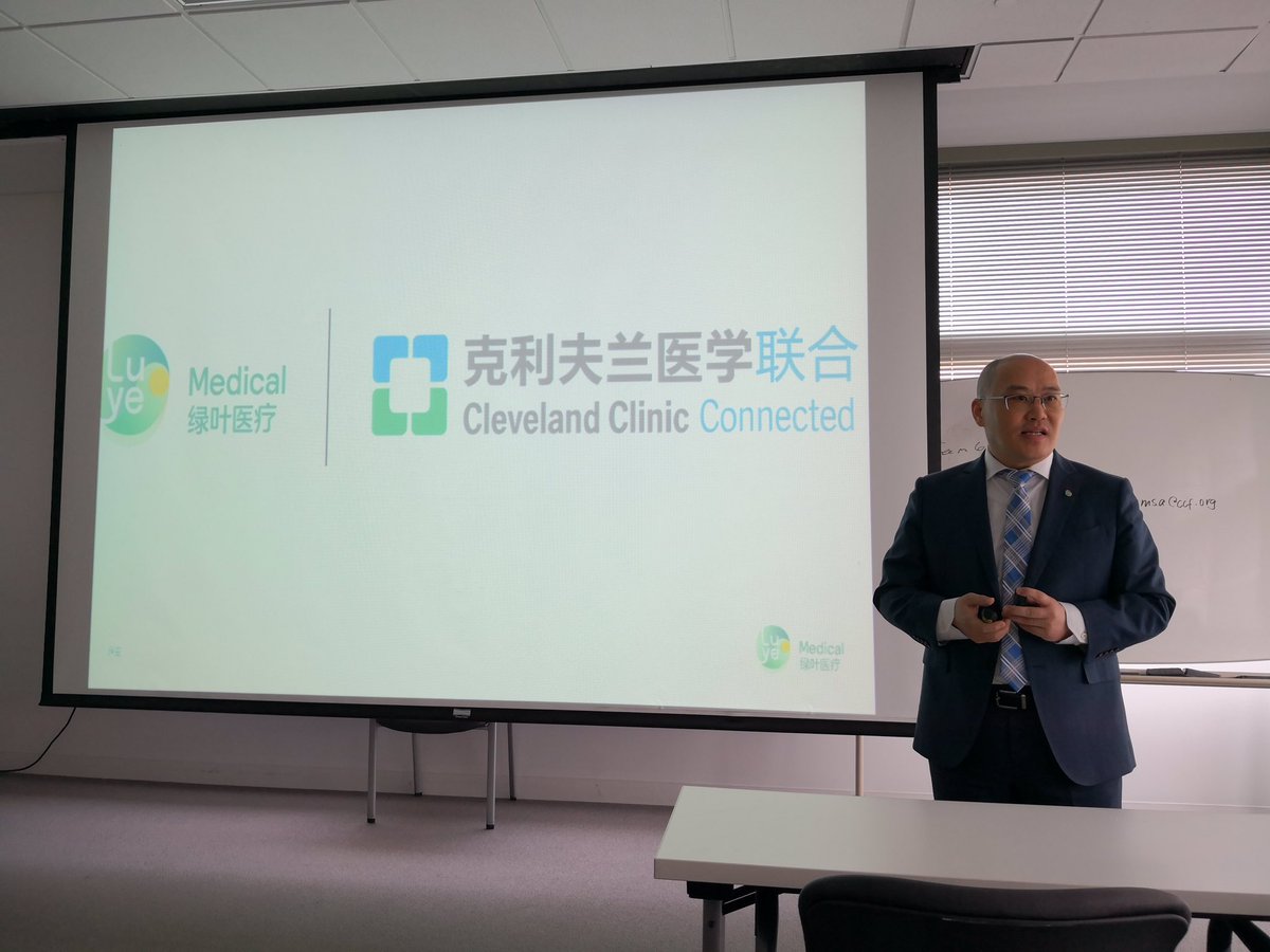 DiaoHaipeng's tweet photo. @ClevelandClinic PAB members of LM-CCC project visit CC first busy day! https://t.co/Hw52pSudnH