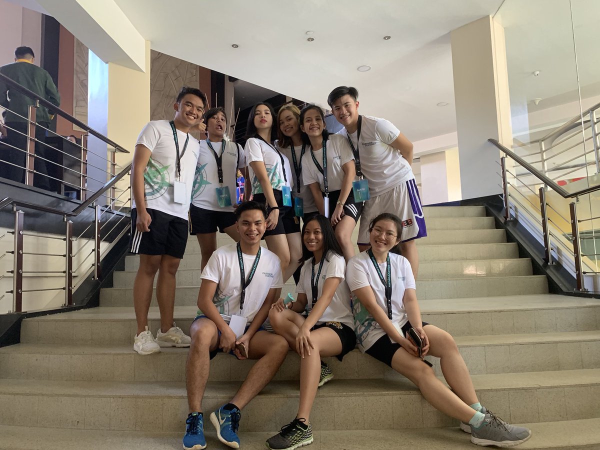 batacan_stephen's tweet image. We are your CTHM Student Council A.Y. 2019-2020 and together we will move Farther and Further! 

Gearing Up to Rise and Lead 💚💙 

#CSCLTS2019 
#CSCFartherAndFurther