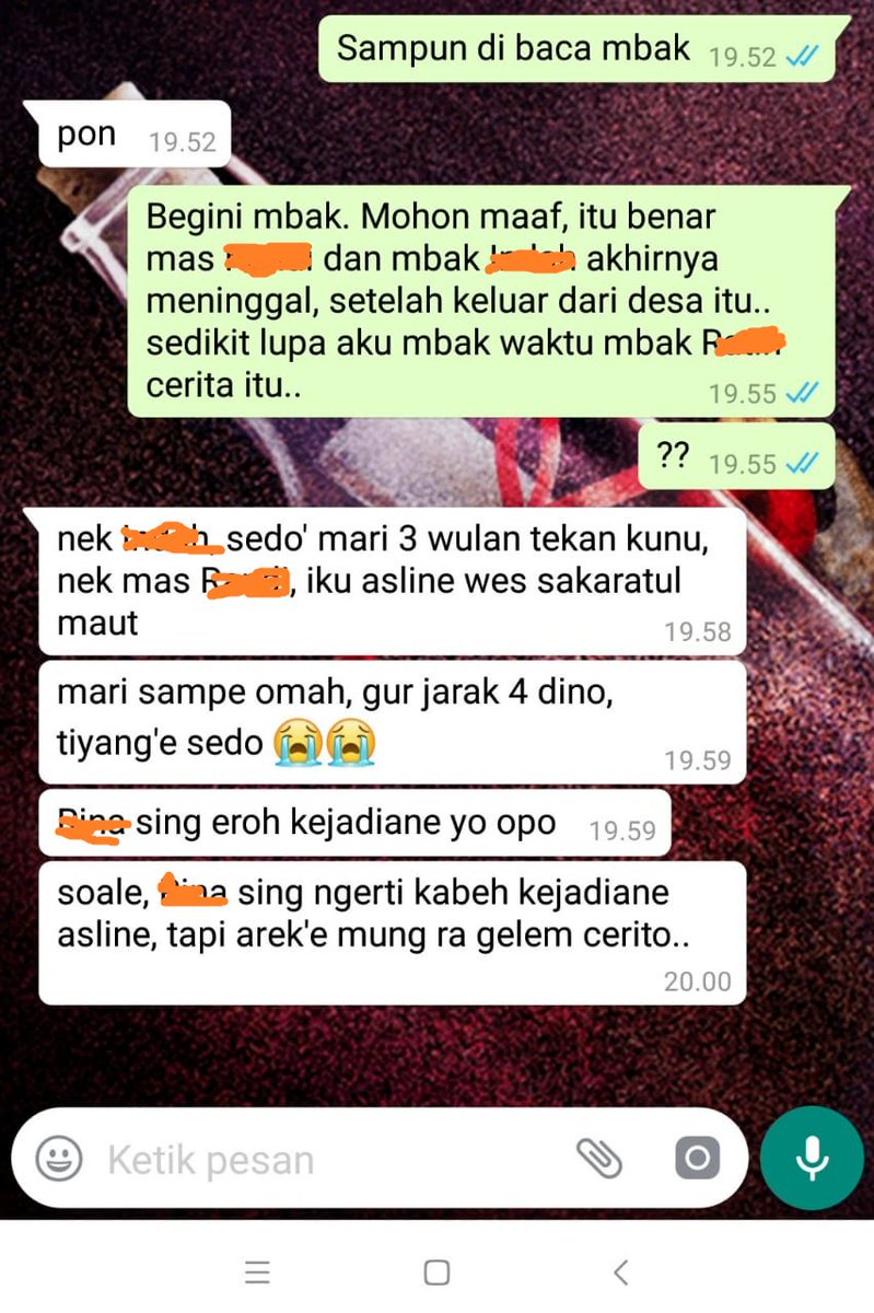 SimpleM81378523's tweet photo. Nur berteriak meminta tolong, karena Ayu, dengan kondisi mata terbuka, gak bisa di bangunin, seperti matanya kosong melihat langit-langit, dan kemudian  Widya ditemukan lalu melihat semua itu sudah terjadi.

kondisi saat itu semua panik, sangat panik, jauh dari yg gw gambarkan https://t.co/FpGwaYIBoB