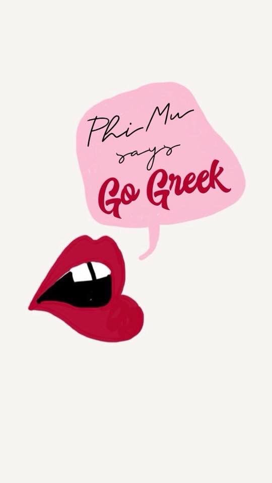 Don’t forget to sign up for recruitment!!!  We can’t wait to meet you girlies💋 Get excited!!!!