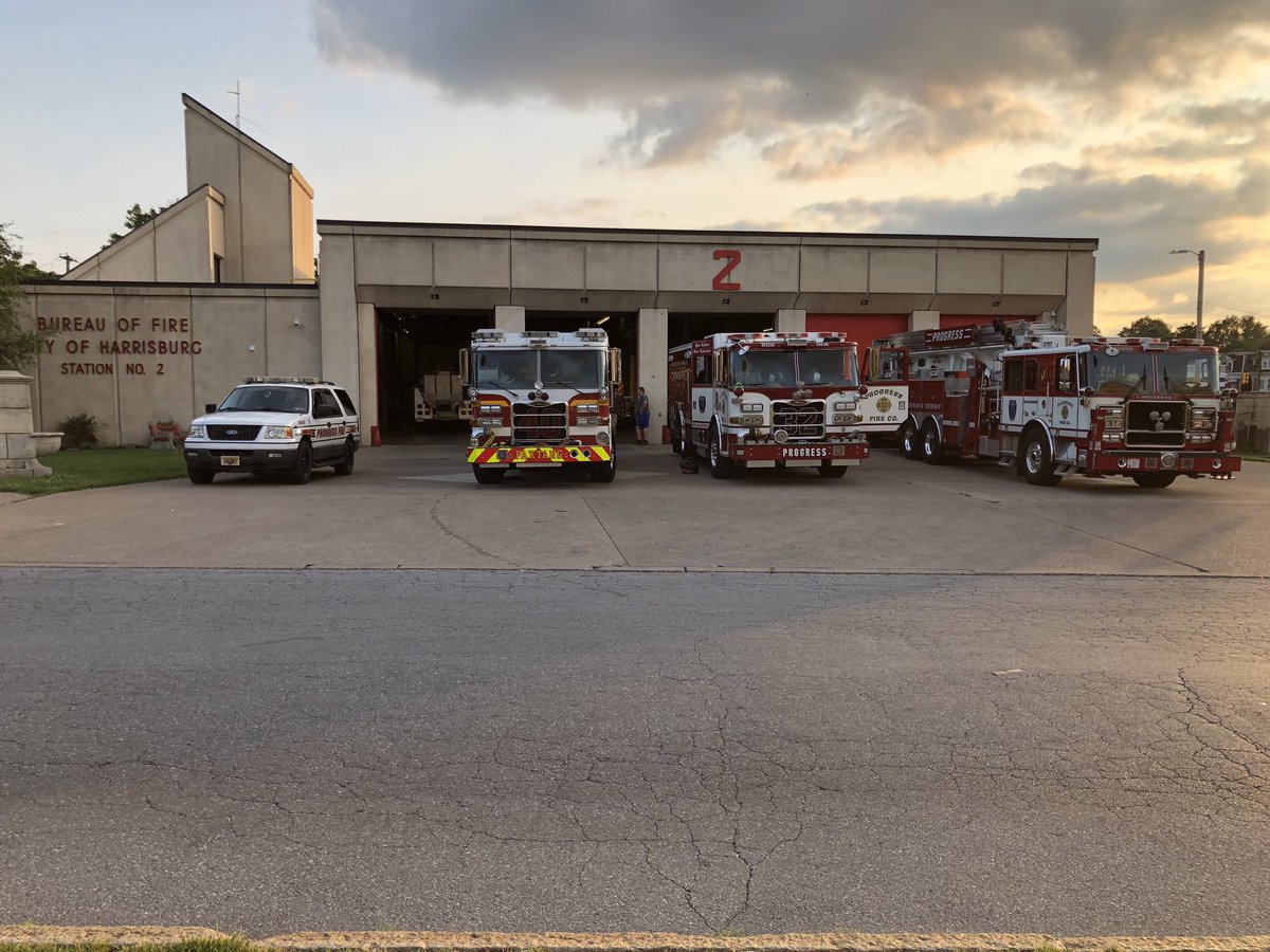 ProgressFire32's tweet photo. Resources moved to the city earlier this even proactively as communications was dealing with a Mayday involving @hbgfire on the river. Thankfully all @hbgfire members and civilians are safe. #hfdstrong https://t.co/QROK6ezQyw