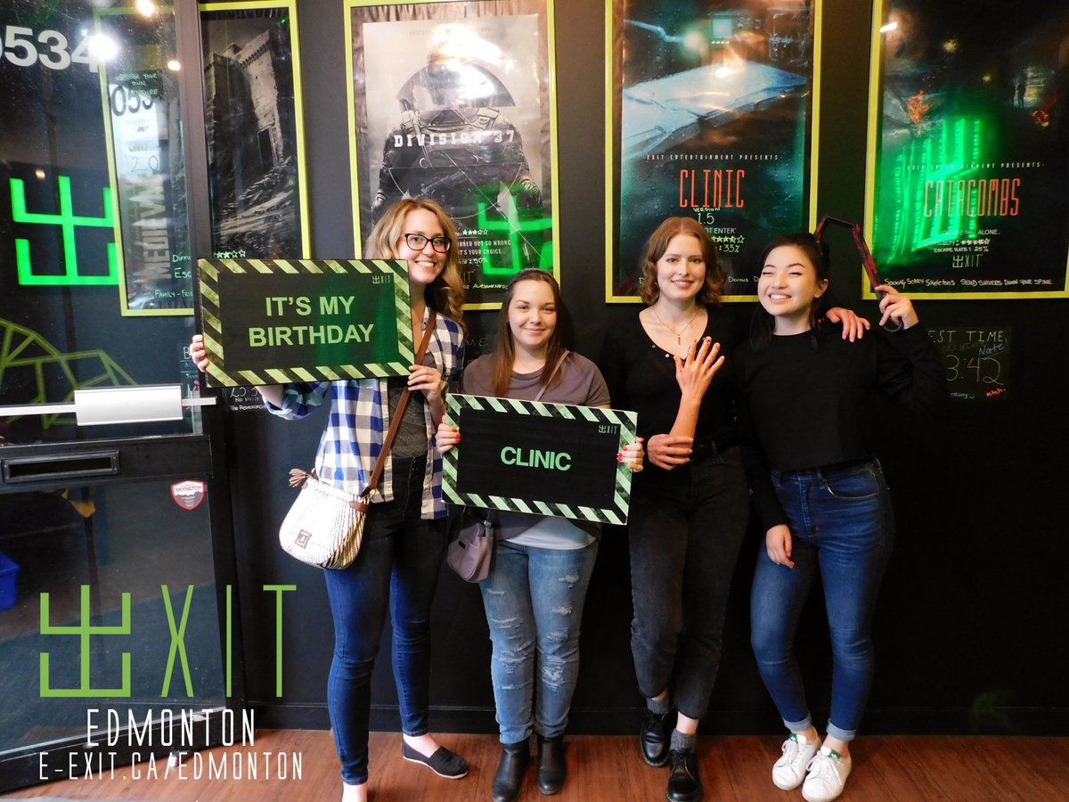 exit_edmonton's tweet image. EXIT Edmonton Escape on Whyte Presents this week's team photos! Thank you all for coming down and escaping with us this past week.
Click the link for the full gallery! bit.do/eZhki
#yeg #exitedmonton #exploreedmonton #whyteave #oldstrathcona