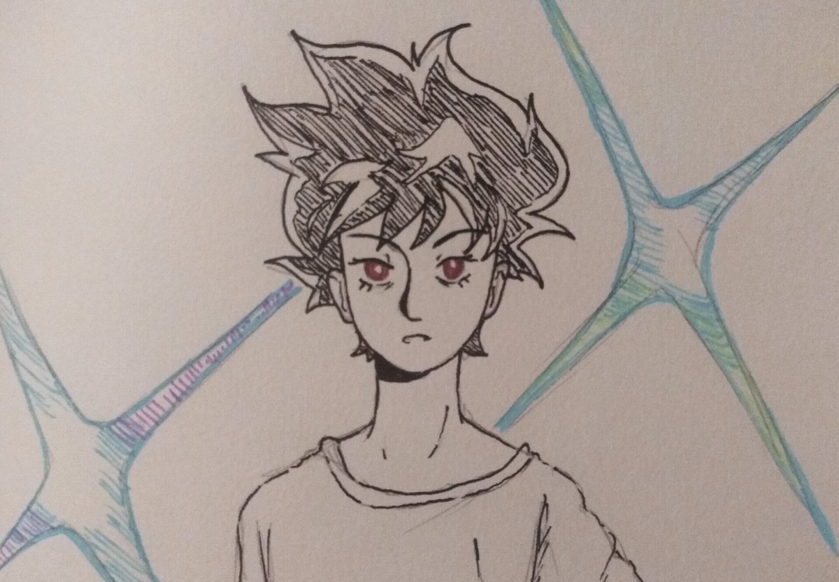 lesboba's tweet photo. #mobmondays week 12 (explosion) and 13 (broken). been really distracted today but i managed to get something done

#mp100 #mobpsycho100 #myart https://t.co/XiPL8604Te