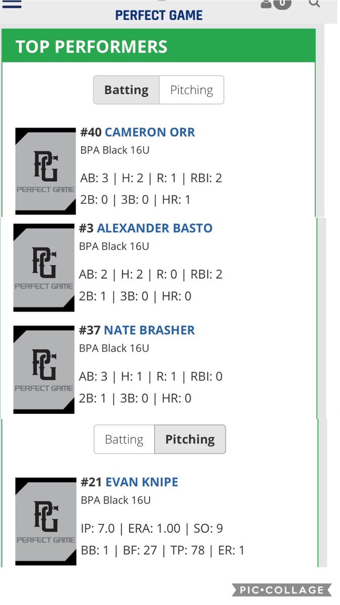 BPA Baseball tweet media