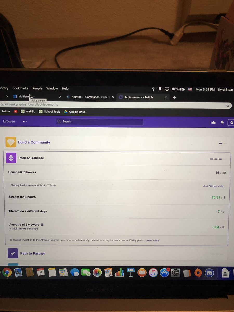 kyra_stear's tweet photo. If anyone could please follow my twitch (KweenKyra) it would very much appreciated. I’m 36 followers away from becoming an affiliate and that means I can start having subscribersand can start making money from it 💗 https://t.co/D2fnp0ZW5Q https://t.co/K7zJJ8TDA6