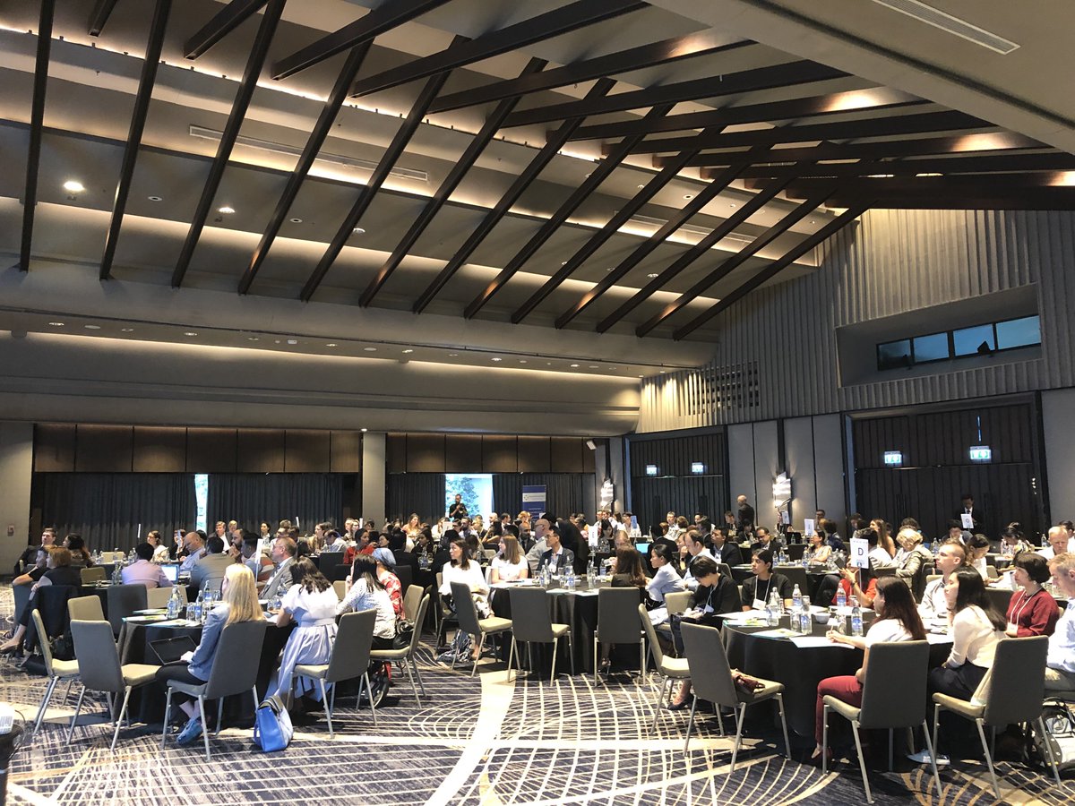 ihrb's tweet photo. Urgency runs through the opening remarks at #GFRR2019. We will miss the 2026 target for eradicating worker-paid recruitment fees unless CONCRETE ACTION is taken toward #employerpays, targeting the DRIVERS for #responsiblerecruitment, and #MIGRANTWORKERS are given voice and power. https://t.co/9aTw4yzdzy