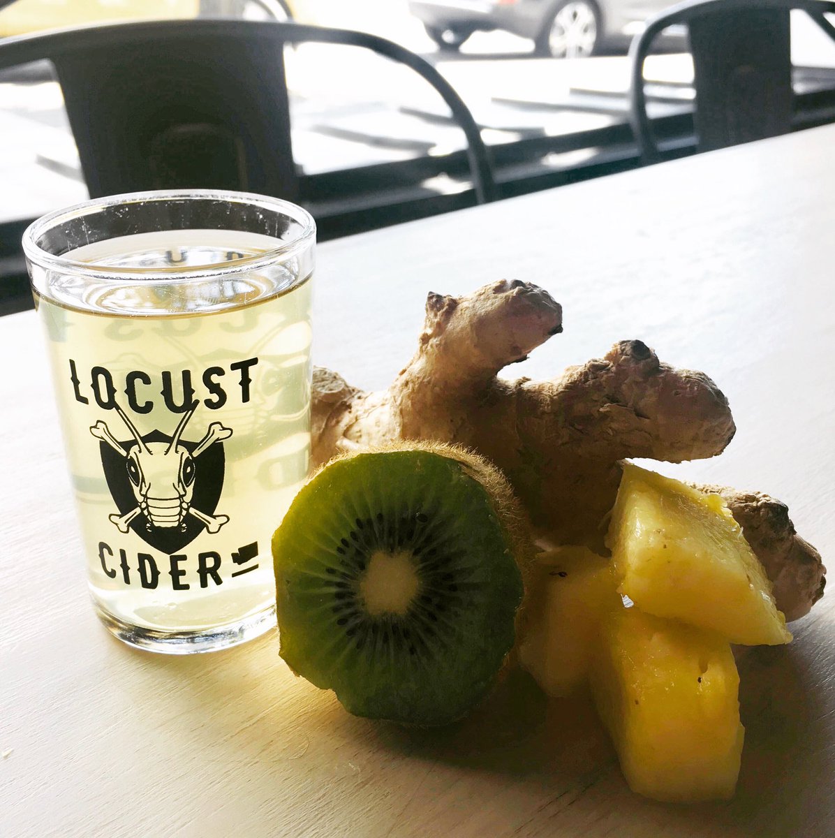 LocustCider's tweet photo. New in the randall in TACOMA this week: Original Dry infused with fresh pineapple, ginger, and kiwi ๐๐๐ฅ #newontap #funwithcider #randall #tacomataproom #originaldry #pineapple #ginger #kiwi #hardcider #cider #wacider #6thavetacoma https://t.co/geg1k2sGkr