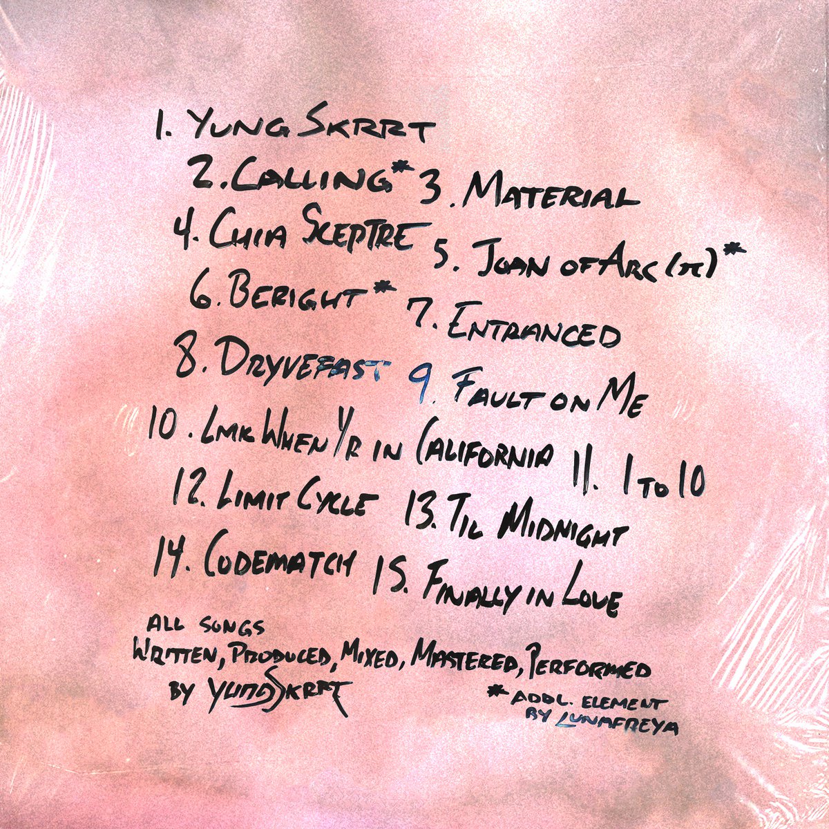 𝘿𝙐𝙈𝘽𝘼𝙎𝙎 𝙂𝙀𝙉𝙄𝙐𝙎 // 𝒀𝑼𝑵𝑮 𝑺𝑲𝑹𝑹𝑻 ™
The Album ++ THIS FRIDAY - 7.12
🤪🧠🤪🧠🤪🧠🤪🧠
Pre-order / Pre-save ::
:: fanlink.to/dumbassgenius