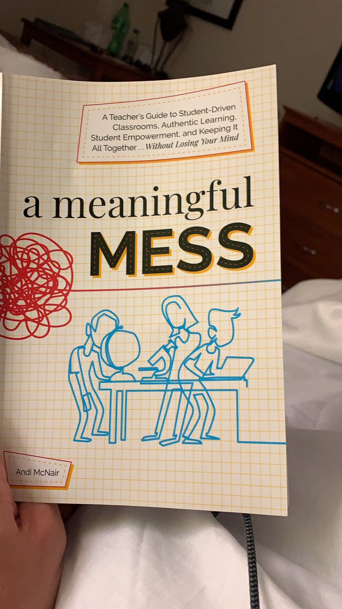 I love being reminded of how our core beliefs of education shape what we do daily.  Enjoying your book <a href="/mcnairan3/">Andi McNair #ameaningfulmess</a> ! #ameaningfulness