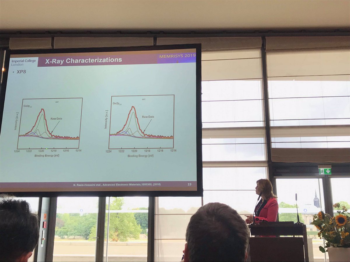 NiloufarNellie's tweet image. I am excited to deliver my talk on #NonvolatileMemory #ReRam #Memristor at #Memrisys2019 in a session chaired by #KazuyaTerabe in front of #RainerWaser, @IliaValov, and all of the experts in #Nanoelectronics