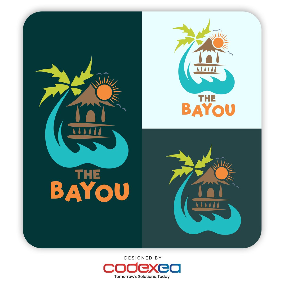 codexea_sl's tweet photo. Logo &amp; Stationery design for The Bayou
.
..
..
.
#graphic_design #codexea #stationery
#branding #thebayou #logo https://t.co/97d3cmieCc