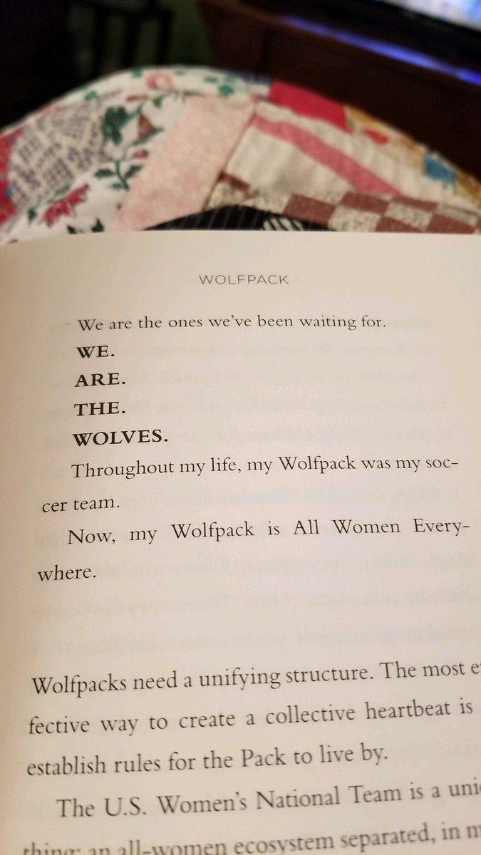 mrsmediatech's tweet photo. @Robyn_R_Jordan "We are the ones we've been waiting for.
WE.
ARE.
THE.
WOLVES.
...My Wolfpack is All Women Everywhere." @AbbyWambach #wordsIliveby #thefutureisfemale #femfirst @e_gemma @hcbluiz @hea2114ther @amymhudson @piquea @rozmuse @ggeitgey @bowman_georgine @Rosemary_Edu @joellemc3 https://t.co/nyXksyJQbK