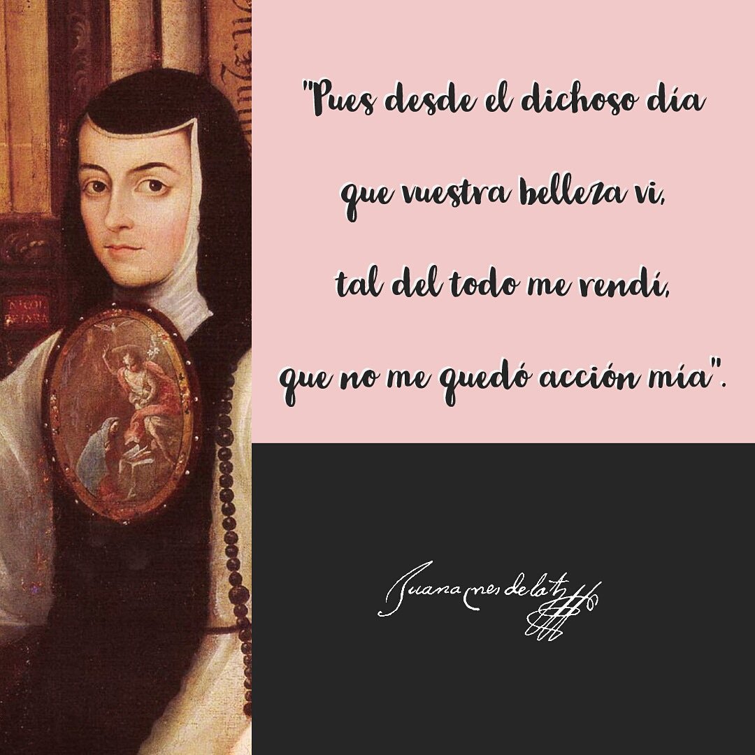 SorJuanaInsde11's tweet photo. Amor... #amor #enamorada #SorJuanaInésDeLaCruz #SorJuana #DecimaMusa #lafrasedehoy #rendir #poetisa #siglodeoro https://t.co/aD5aUdMI9T