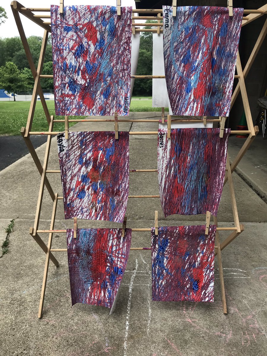 MissLamperti's tweet photo. The first week of Tiny Tots was amazing! I was so nervous to take on the position of Director for this camp but it has already been so fun and rewarding! Highlights of the week: firework paintings, obstacle course and minimal tears when moms and dads left! ☀️#preK #SummerCamp https://t.co/54SQccGa0E
