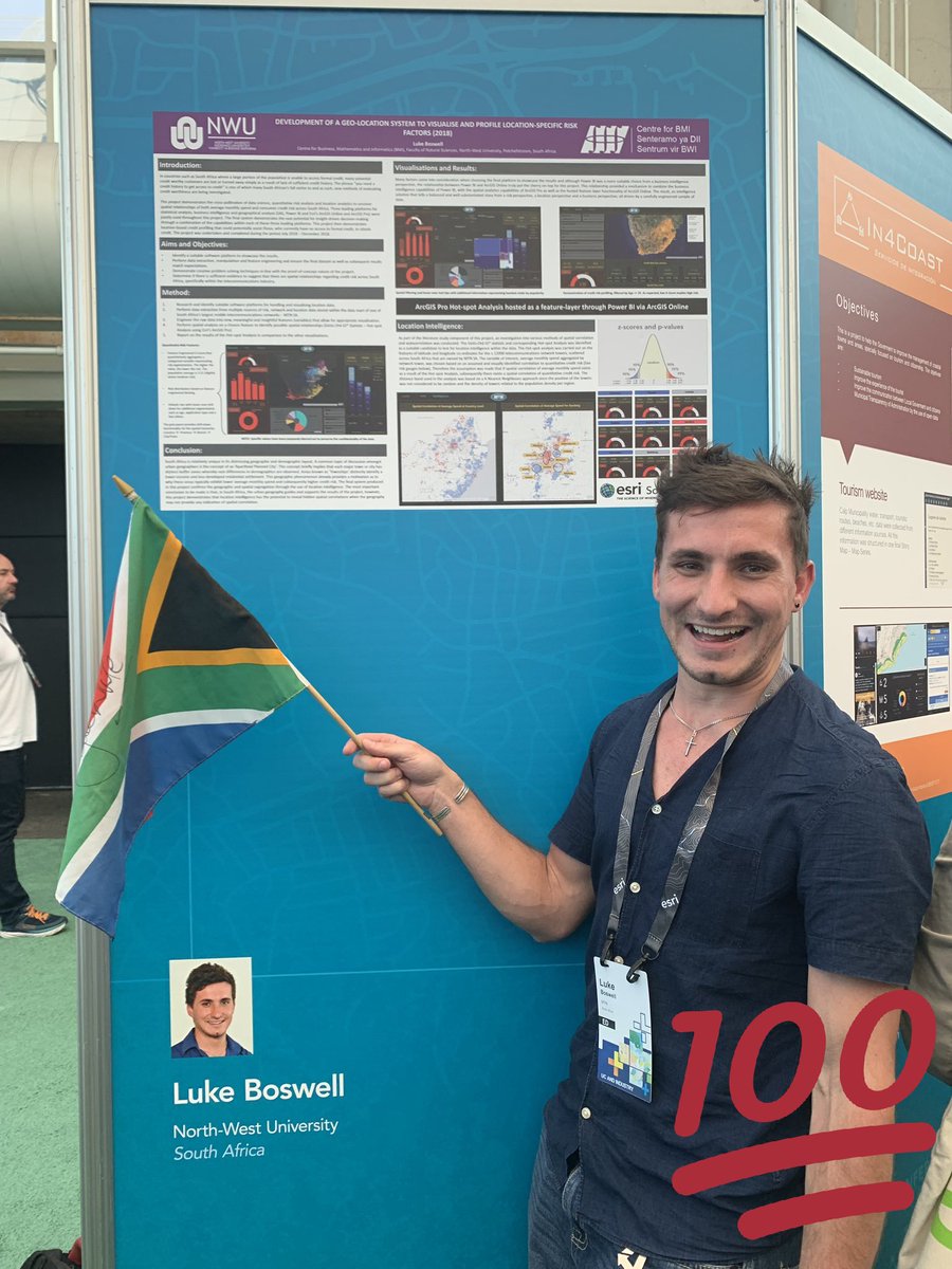 YSA_EsriZA's tweet photo. Esri South Africa’s Young Scholar Award 2019 #winner 🥇🇿🇦🎉 - Luke Boswell presenting his paper at #ESRIUC2019 @EsriSouthAfrica https://t.co/JlMDAiEY0P