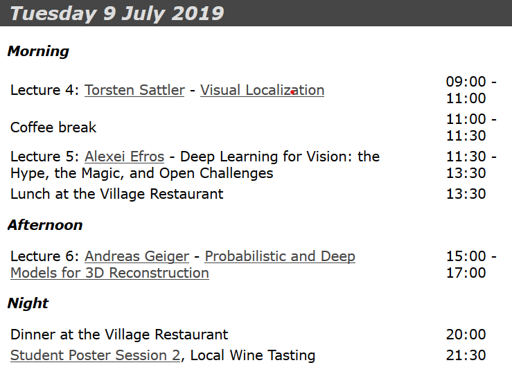 <a href="/icvss/">ICVSS</a> Ready for day two of #icvss2019!