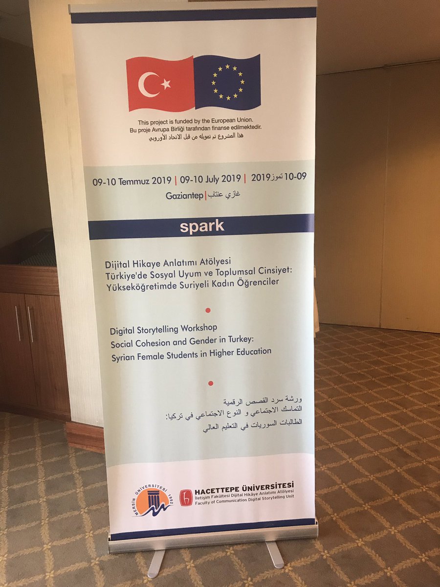 gertong's tweet photo. Başlıyoruz! #dijitalhikaye #gender #socialcohesion #syrianstudents #HigherEducation https://t.co/IKwtzE9l7n