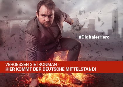 digitalinnrw's tweet photo. Sei dabei und werde zum Held der digitalen Transformation unter den mittelständischen Unternehmen! #digitalhero Nutze das vielfältige Angebot von „Digital in NRW - Kompetenz für den Mittelstand". #MittelstandDigital #DigiTuesday
Besuche uns unter: https://t.co/vFZSxa4cKt https://t.co/7sxjcMFGfg