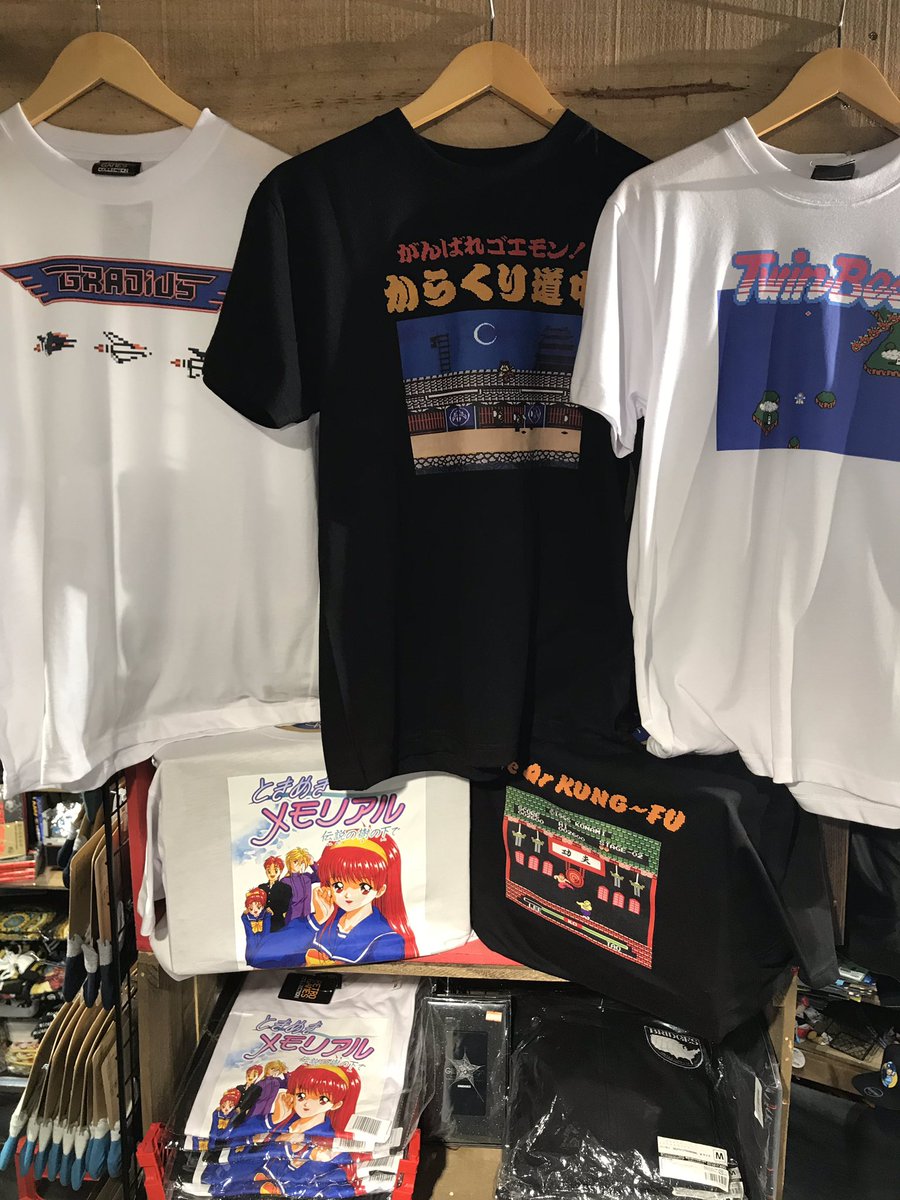 O Xrhsths ヴィレッジヴァンガード渋谷本店 Sto Twitter 懐かしの コナミレトロゲームtシャツ 再入荷しました 初回入荷で即完売だった ときメモtシャツ も極僅かですが再入荷 コントローラー置いて渋谷行こっと コナミ ときメモ