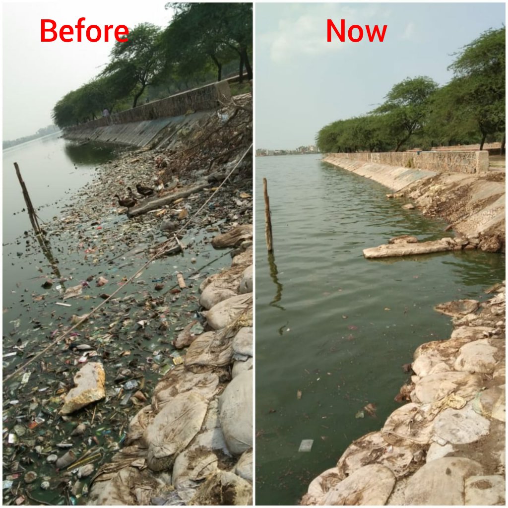 Greenyatra's tweet image. Clean drive and Plantation at Bhalsawa Lake, Delhi n Jalpura Pond.
@TheProjectjal  works PAN India for water conservation and management, rainwater harvesting and rejuvenates n create water bodies.
@saytrees_ind @ramveertanwarg 
  #ProjectJal #IOCL #Janshakti4Jalshakti #Jalshakti