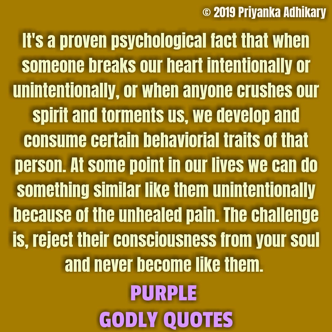 PurpleGodly's tweet photo. Never become like them. 
#spirituality #humanity #earthlylifevalues #godlywisdom #teachers #educators #globaleducators #globalwisdom #godisthehealer #healthepain #purplegodlyquotes #priyankaadhikary #loveisgod #godislove #godispeace #godisparadise #jesuschrist https://t.co/EVxoX27Bj0
