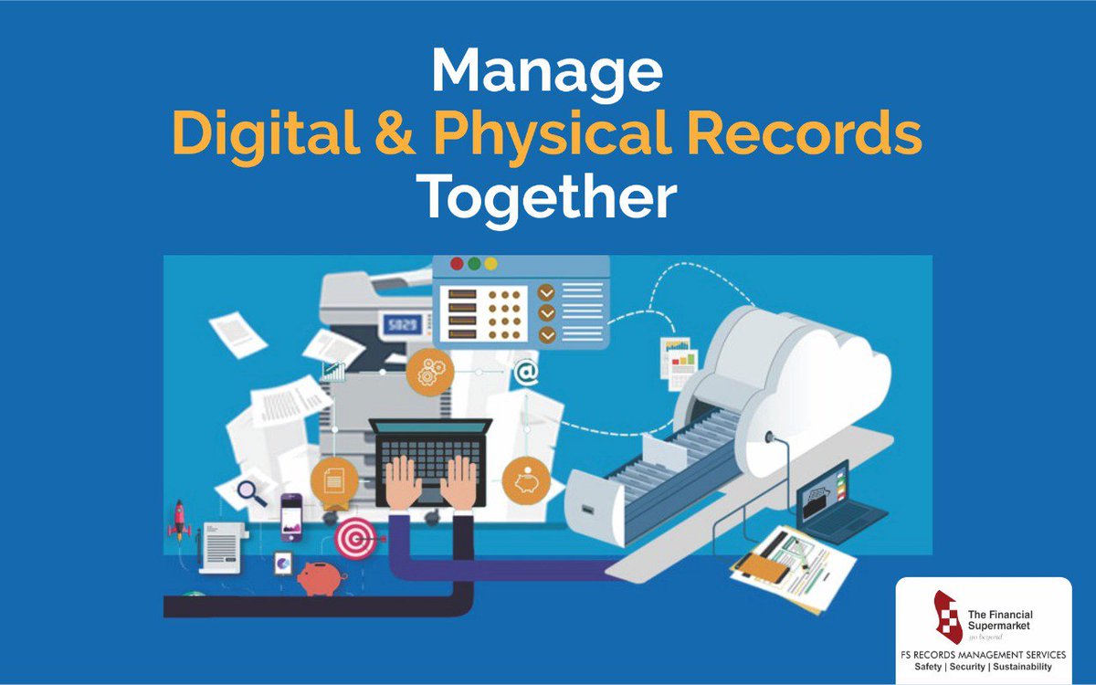 FSRMS_Official's tweet photo. #FSRecords makes it easy for you to manage #Digital &amp; #PhysicalRecords together.

#FSRecords #OnsiteRecordsManagement #DMS #RecordsManagement #Smartcity #Barcodes #GovernmentDocuments #FSRMS #PhysicalRecords #DocumentManagementSystem #DocumentManagement #DocumentRetrival #Surat https://t.co/MuM3UYdrf1