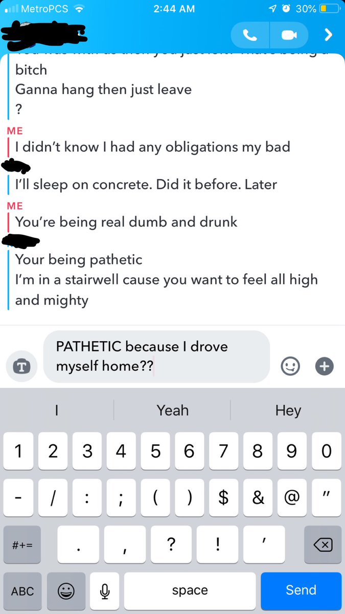 Tibblezenbits's tweet image. I’m happy and in a healthy relationship right now and it’s hard for me to believe that just a few months ago I was letting someone else talk to me like this. I hope everyone eventually gets to know what they are worth.