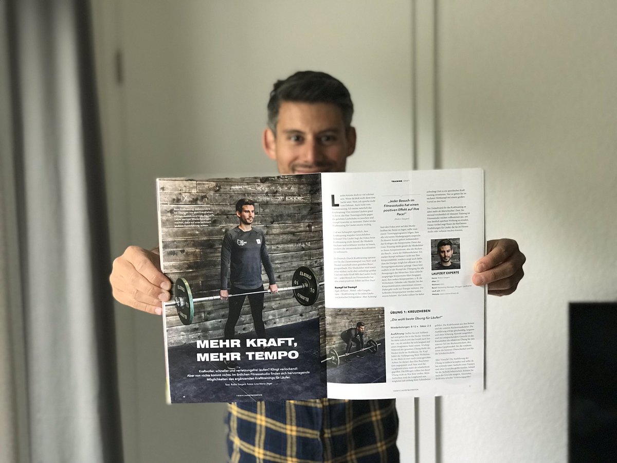 Wenn man die Neuste Laufzeit &amp; Condition aufschlägt und seinen eigenen Artikel wiederfindet 😍
<a href="/dersportverlag/">Meyer & Meyer</a> 
#krafttraining #Laufzeit #Laufen