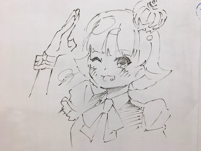 また来てしまった…
茜ちゃん描いてきた… 