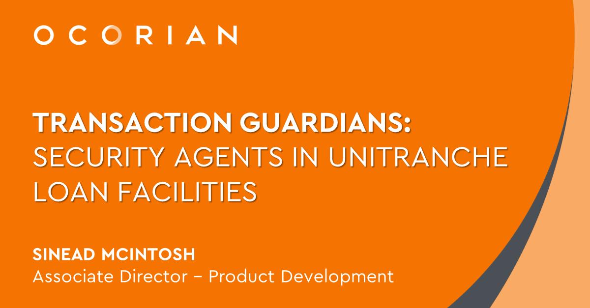 ocorian's tweet photo. Forming a key part of the #loan and #debt #capitalmarkets, Sinead McIntosh examines the role of a #securityagent in #unitranche debt #financing and identifies the benefits they provide to transacting parties > https://t.co/lji65hL0Mb
#corporatetrust #financialservices https://t.co/lns0xSL6Q3