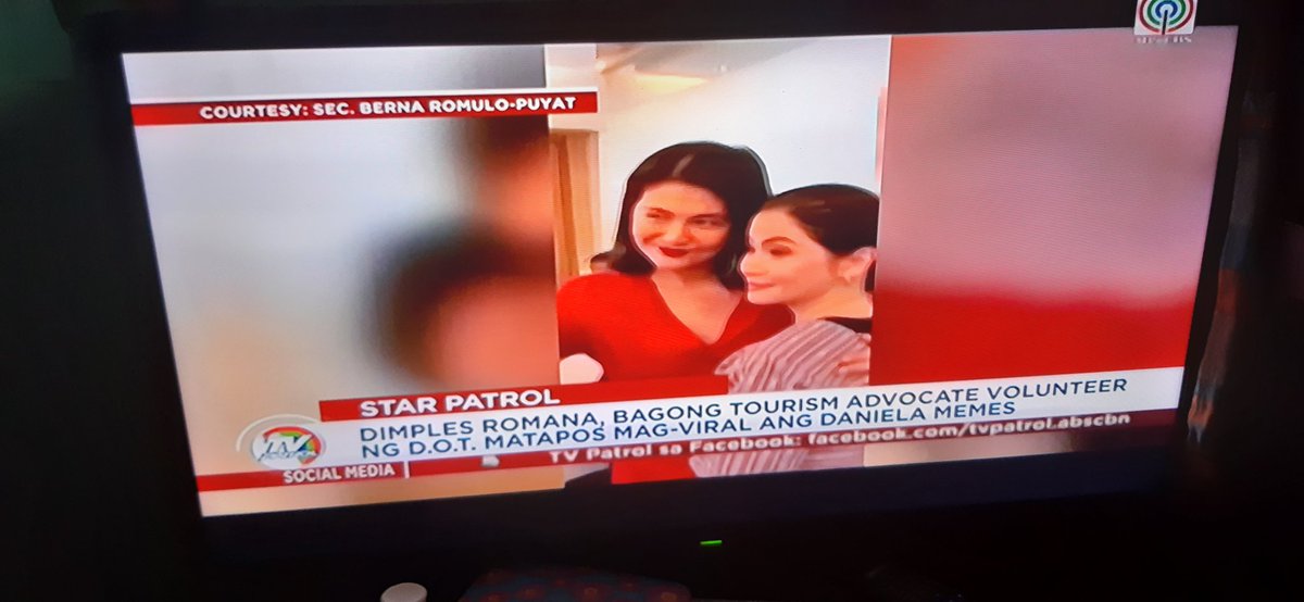 dheiz_10's tweet photo. #TvPatrol #StarPatrol @DimplesRomana super nakakaproud ka po ate idol #Dimplenians https://t.co/Ts92LEkjWs