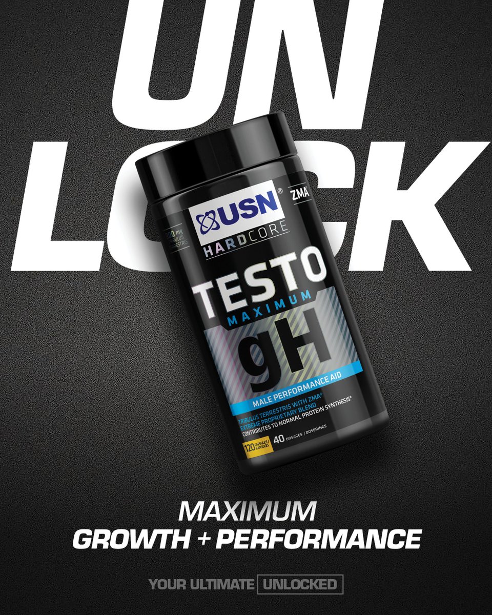 USNSA's tweet photo. USN's Testo gH contains a highly effective blend of Tribulus Terrestris, ZMA® and pumpkin seeds extract - all of which work together to boost naturally-occurring testosterone levels in the body.
Try it now: https://t.co/tIiI1I5AwF
#USN #USNSA #Testo #USNSupplements https://t.co/hIxNPAIGoI