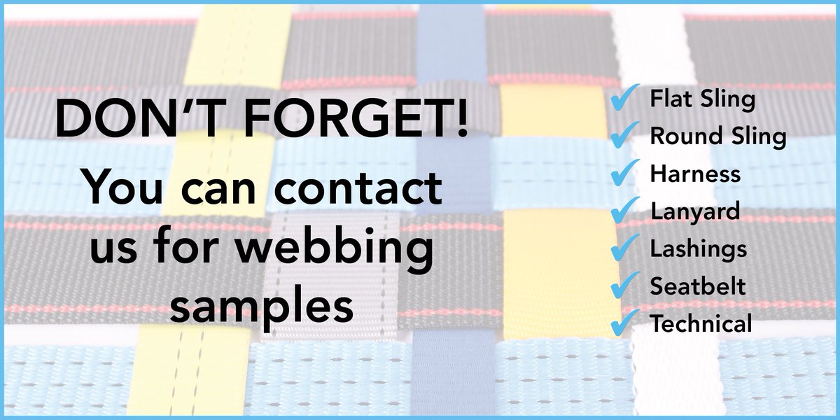 marlingleek's tweet photo. Don't forget we can send you samples of our webbing. Contact us to find out more:

E: sales@marling.co.uk
T: +44 (0)1538 384 108

#contactus #samples #webbing #dontforget https://t.co/horCy8ciTA