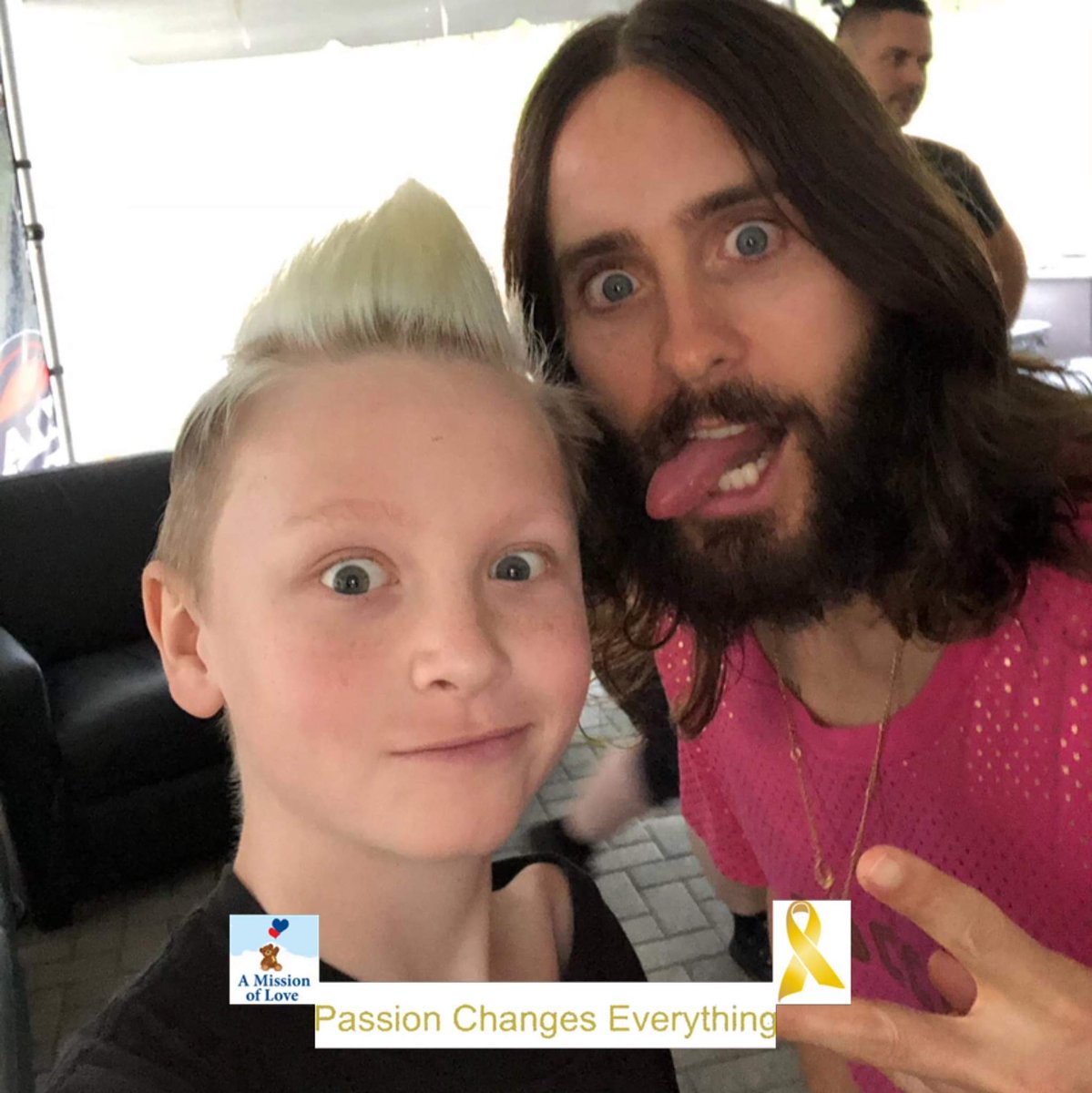 We_Are_One_Mars's tweet photo. One more star in the sky shining, flying through 

Rest in peace dear ECHELON ❤✝️
@30SECONDSTOMARS https://t.co/cpDrgtpjJn