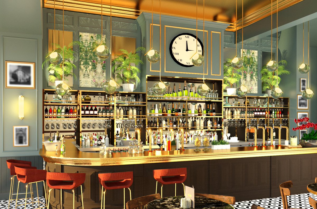 BrownsEdinburgh's tweet photo. Timeless elegance, opulent luxury and beautiful design, steeped in history. Your new Browns Edinburgh reopens on Friday 19th July, be a part of it by booking your table now (and stay for cocktails in the bar 🍸) - https://t.co/yOJta9ULtd https://t.co/1BEXmOLXQ3