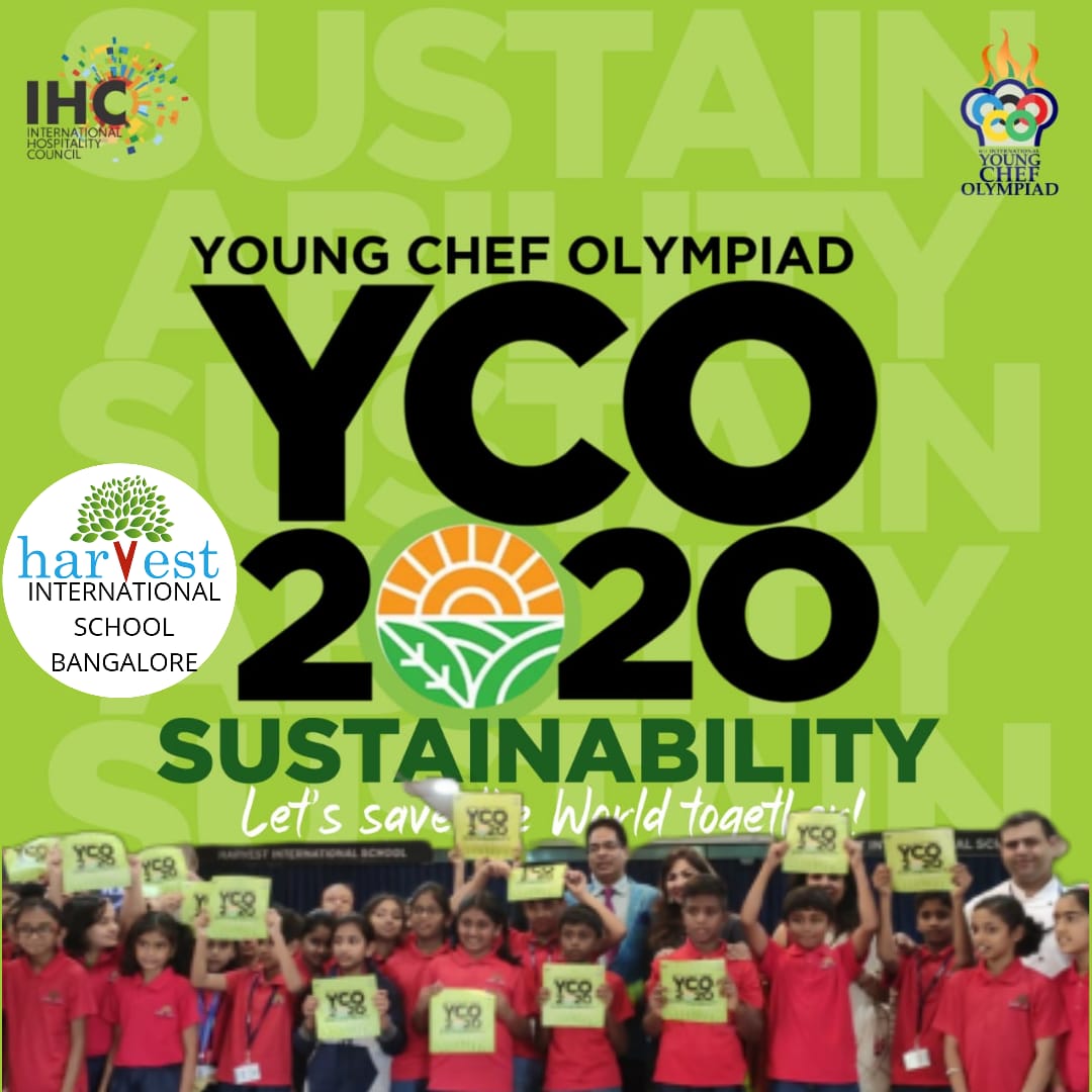 IIHMHOTELSCHOOL's tweet photo. YCI Jr winning school, Harvest of Bangalore, proudly join the YCO 2020 Sustainability initiative!
#YoungChefIndiaJr #youngbuddingchefs #juniorchefs #iihmhotelschool #iihmbest3years #HospitalityRocks #chef #chefjr #ycij2019 #Sustainability #YCO2020 https://t.co/8ehyaUPnIb