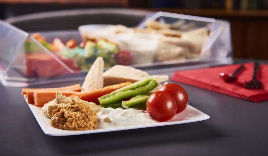 Need a mid-day snack? Our Middle-Eastern Sharer is currently on offer for £17.45 through 31 July - officeserve.com/platters/shari…