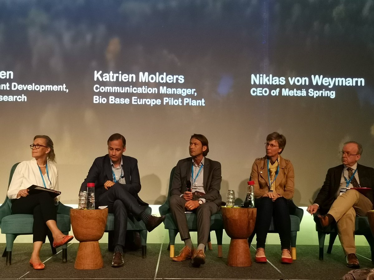 biconsortium's tweet photo. 📣What role for European research and innovation infrastructure in the #bioeconomy ❓

4️⃣ BIC members @Cargill @MetsaSpring @BioBaseEuropePP and @VTTFinland join the panel at #EUBioScene19 to share their experience 👍 https://t.co/DUiYWFsTq6