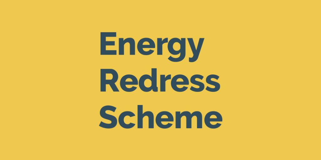Energy Redress Scheme tweet media