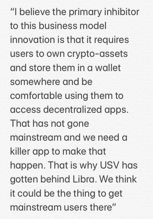 massatofo's tweet photo. Business model innovation is more disruptive than technical innovation

by @fredwilson VC @avc

#Startup
#Founder

#Cryptocurrency
#Libra

#AngelInvestor
#VentureCapital

https://t.co/q3ff0DrKVL https://t.co/tsO1rw5E7D