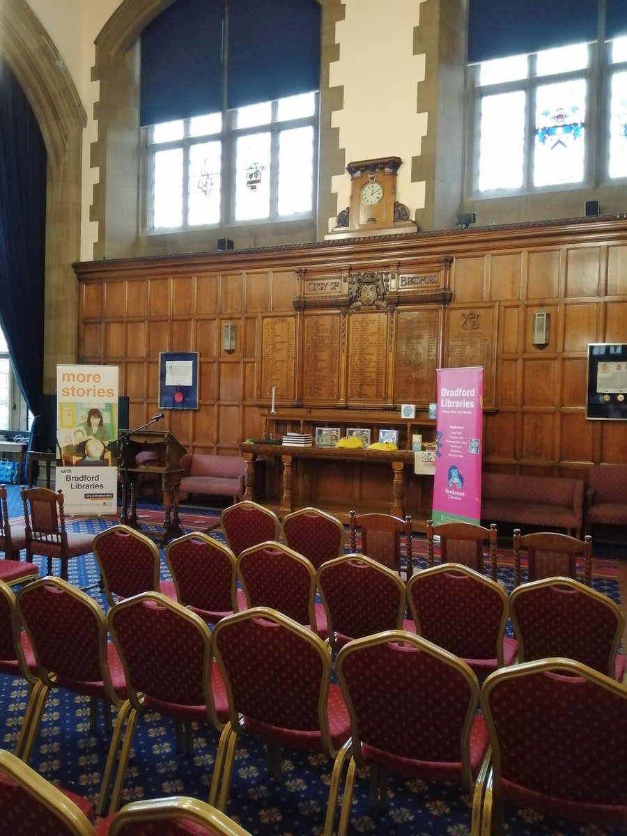bradfordlibs247's tweet photo. All set for @bradfordlibs247 Rhyme Challenge Awards Ceremony https://t.co/AlOr236Qpm