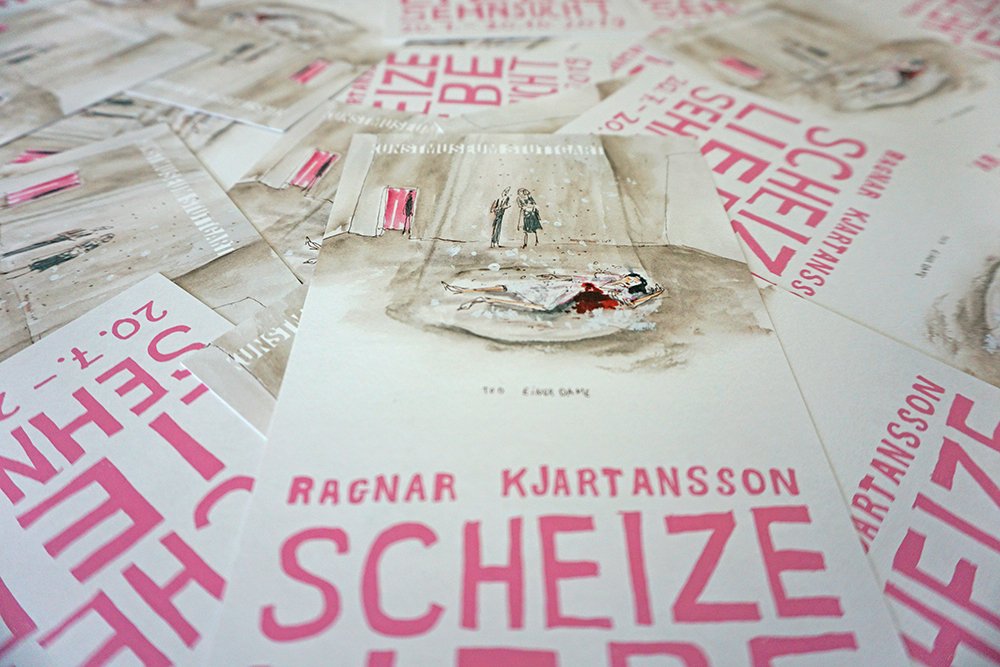 EINLADUNG ZUR ERÖFFNUNG 💥
Nächste Woche feiern wir die Eröffnung der neuen Ausstellung #ScheizeLiebeSehnsucht! Wer ist dabei? 🍾🥂🎉💖 
Eintritt frei bit.ly/2YIXx06
#RagnarKjartansson #ComingSoon #Vorfreude #KunstmuseumStuttgart #Stuttgart #Museum #Kunst #Art #Island
