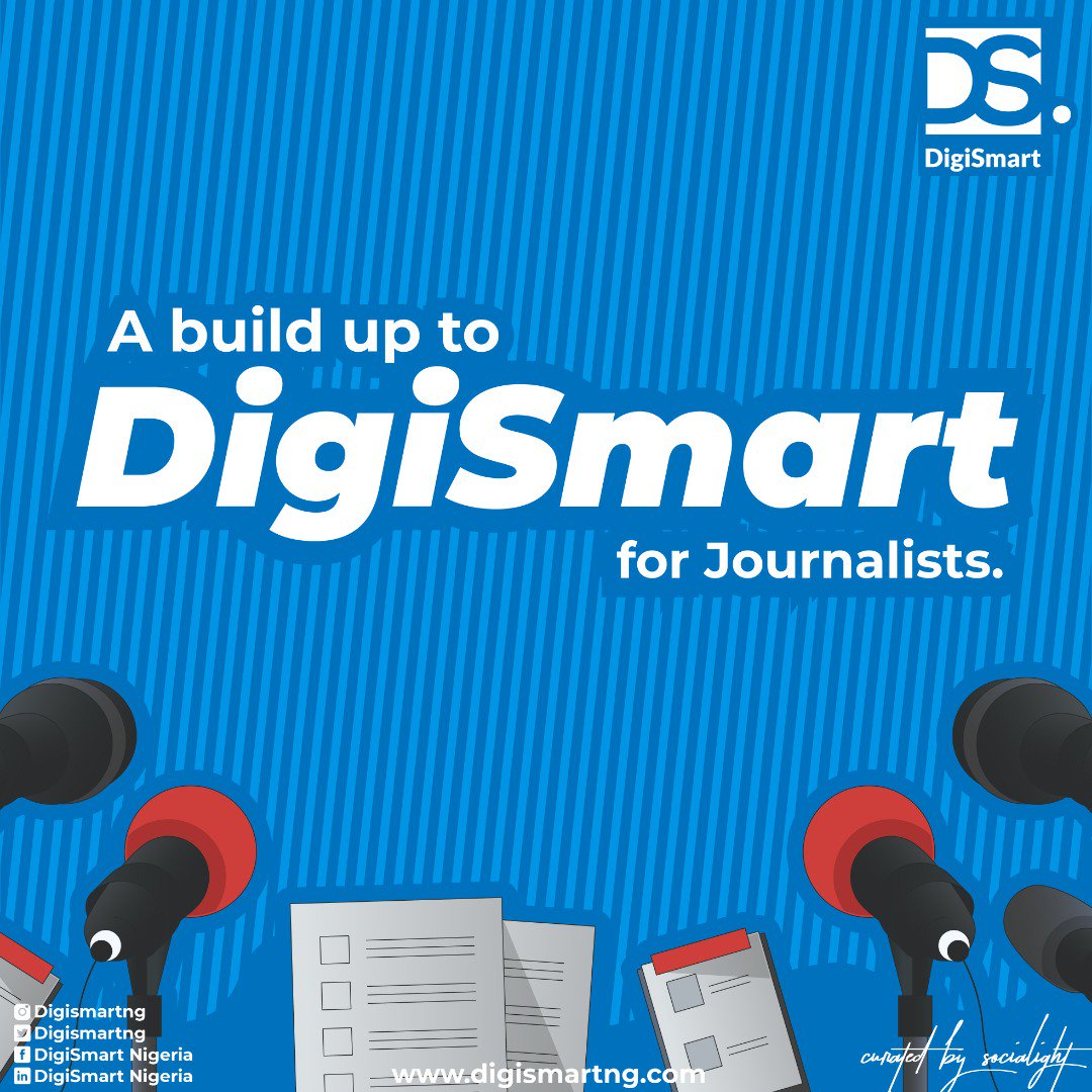 DigismartAfrica's tweet photo. A Build Up to DIGISMART for Journalists. #DigiSmartNigeria #DigiSmartLagos #SocialightNG #IamDigiSmart https://t.co/hBC0qKxRzH