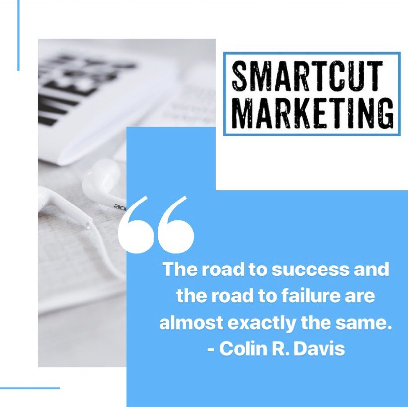 Smartcut_Mktg's tweet photo. Success is not final; failure is not fatal: It is the courage to continue that counts. That courage is what makes these two roads different. #marketingagency #socialmediahelp #digitalmarketing https://t.co/vopXF8awbE