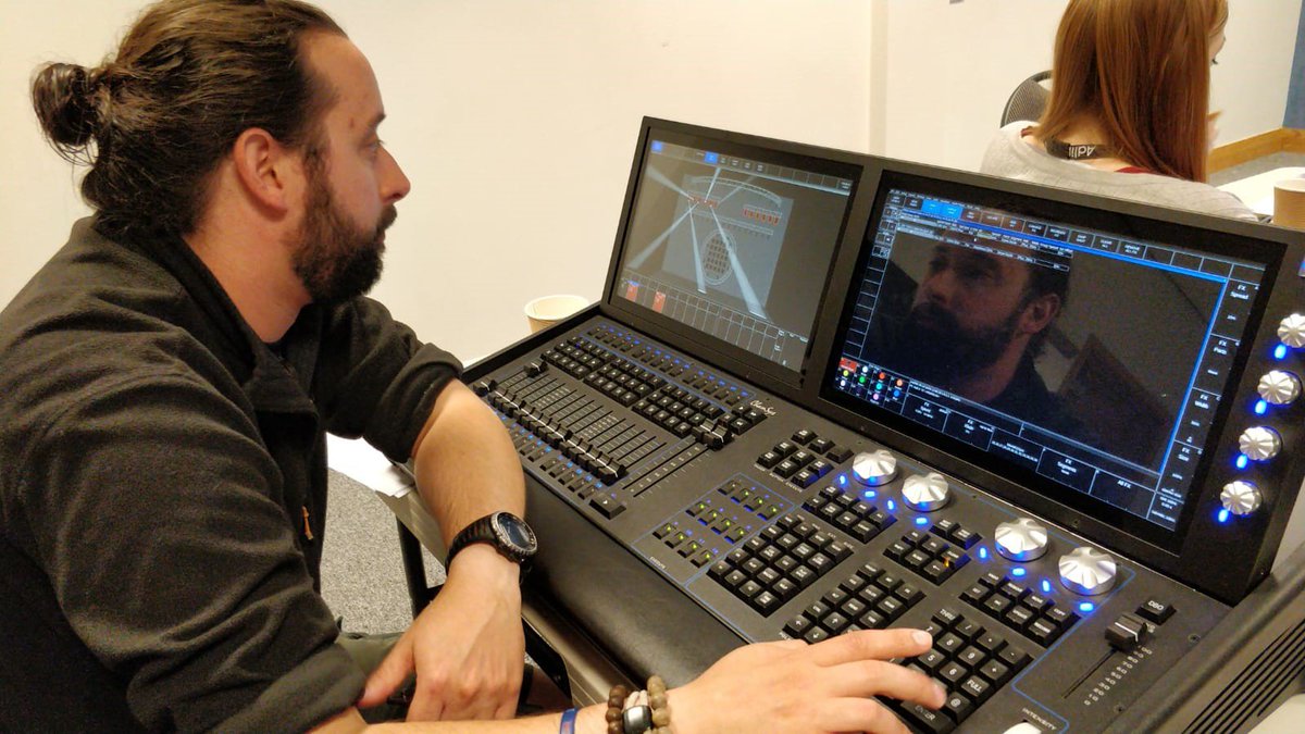 ACC_Production's tweet image. This week the team are with our friends at @AdlibSolutions updating their knowledge on Chamsys in preparation for an investment in new consoles for Hall 1B &amp;amp; 1C