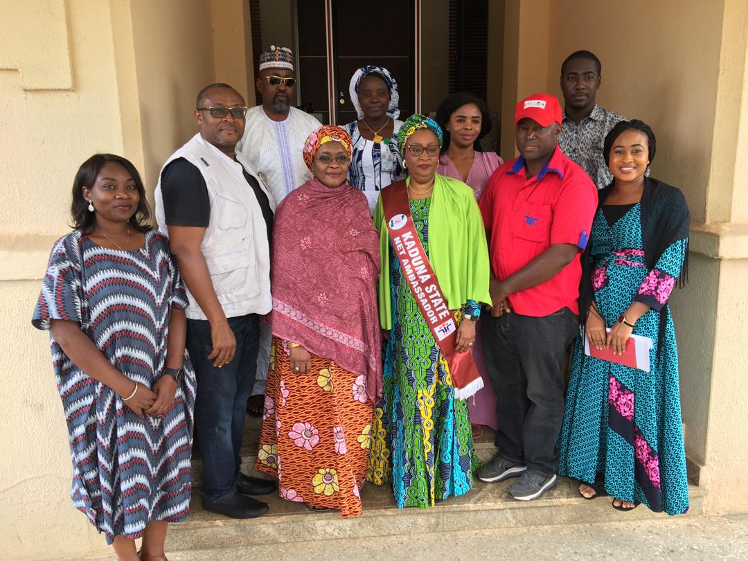 gbuedan's tweet photo. @SFHNigeria #kadunaLLINCampaign Investiture of the wife of the governor of #Kaduna State, Her Excellency Architect Hadiza Isma El Rufai as the net Ambassador for Kaduna State net distribution campaign.@Omokhudu_I  @NMEPNG  @DeborahMker @FamilyColors1 https://t.co/FWOM8zTq5J