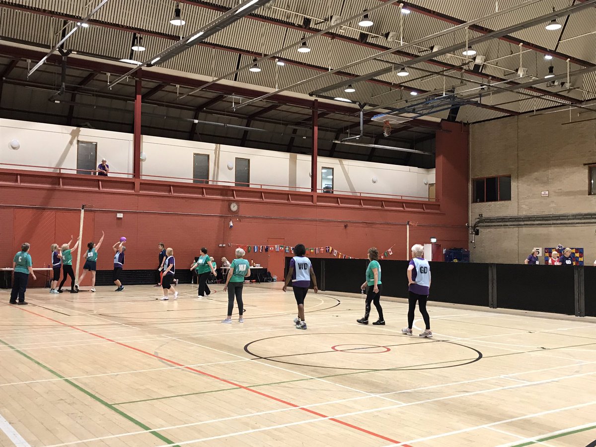 B2NLeeds's tweet photo. Great way to spend a Tuesday! We’re in Sheffield at our Yorkshire Regional Walking Netball festival with over 75 netballers taking part! #NetballNeverStops https://t.co/YAhjuCazmQ