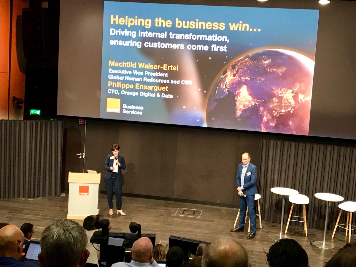JuliaF_18's tweet photo. ⁦@mechtildwe⁩ explains to the analyst community in Paris how HR helps the business win by focusing on winning the war for talent, embracing new ways of working and building a learning culture. #HumanInside #DigitalandCaring https://t.co/qgyyfgt2G1