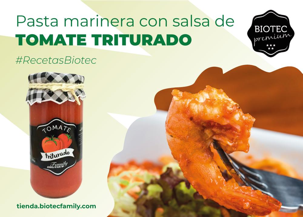 BiotecFamily's tweet photo. Para triunfar en las comidas la pasta nunca falla. Una buena salsa de tomate 🍅 hecha con tomates ecológicos como los de #BiotecFamily dará un sabor auténticos. Y ya si le añades unas gambas 🦐, ese manjar que tanto nos gusta... Un plato redondo!! https://t.co/wA6kb3DuXD